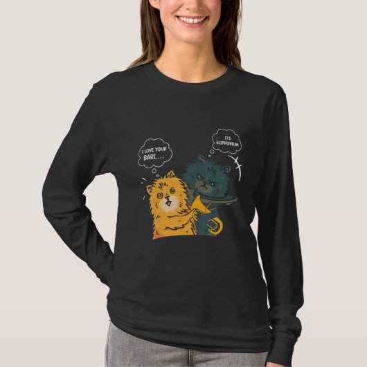 Euphonium Cat Slapping Euphoniumist Tシャツ (正面)
