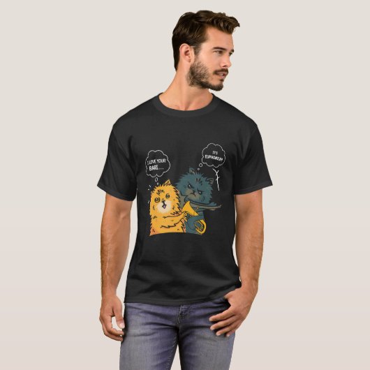 Euphonium Cat Slapping Euphoniumist Tシャツ (正面フル)