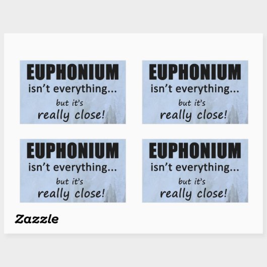 Euphonium Is All Rectangular Sticker 長方形シール (シート)