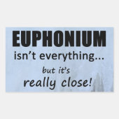 Euphonium Is All Rectangular Sticker 長方形シール (正面)