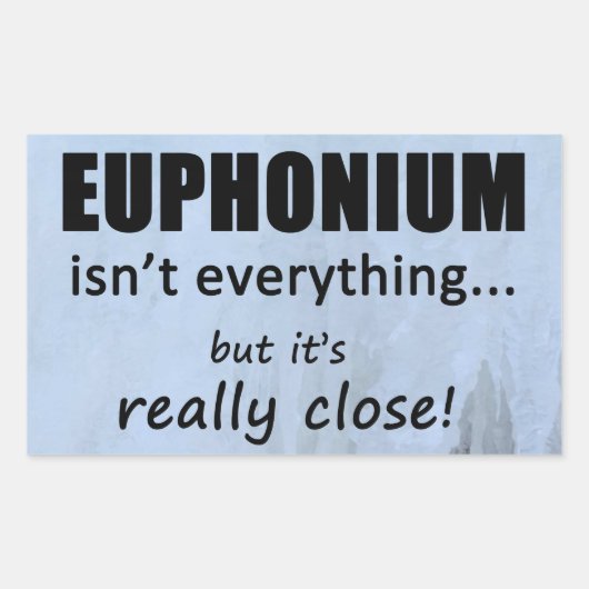 Euphonium Is All Rectangular Sticker 長方形シール (正面)