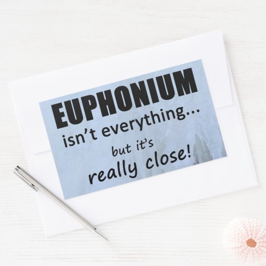 Euphonium Is All Rectangular Sticker 長方形シール (封筒)