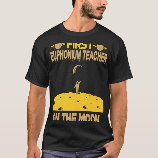 Euphonium Teacher On The Moon Tシャツ (正面)