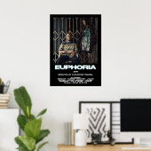 euphoria fez zendaya rue ポスター (ホームオフィス)