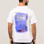 EUR05旅行のワイシャツ Tシャツ (裏面)