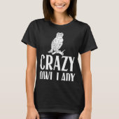 Eurasian Eagle Owl  Horned Owl Bird Tシャツ (正面)