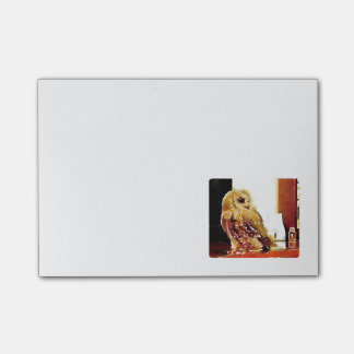 Eurasian scops owl Post-it® Sticky Notes ポストイット