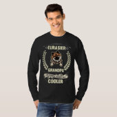 Eurasier Grandpa Like A Normal Grandpa Only Cooler Tシャツ (正面フル)