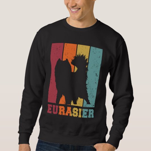 Eurasier Vintage  1 スウェットシャツ (正面)
