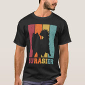 Eurasier Vintage  1 Tシャツ (正面)