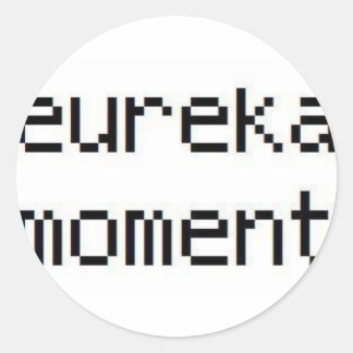 Eurekaの時バンドステッカー ラウンドシール