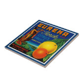 Eurekaフロリダの柑橘類 タイル (側面)