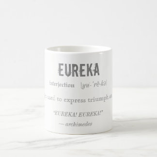 Eureka定義アルキメデス主義科学 コーヒーマグカップ