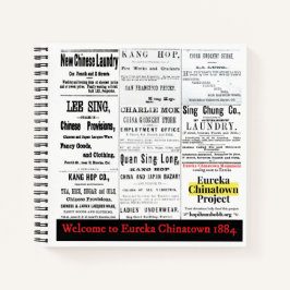 Eureka Chinatown 1884 – 記念館ノートブック ノートブック