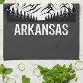 Eureka Springs キッチンタオル (折り畳み)