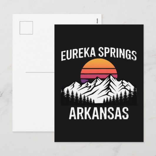 Eureka Springs シーズンポストカード (正面/裏面)