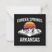 Eureka Springs ノートカード (正面)