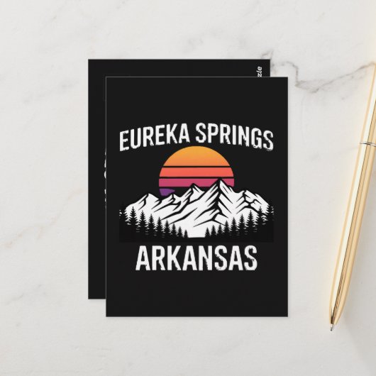 Eureka Springs ポストカード (正面/裏面インサイチュ)
