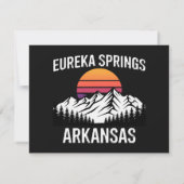 Eureka Springs 招待状 (裏面)