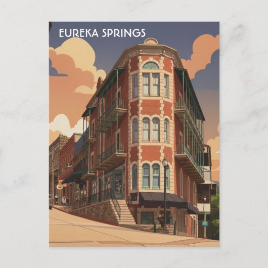 Eureka Springs Arkansas ポストカード (正面)