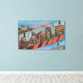 Eureka, UtahLarge Letter ScenesEureka, UT キャンバスプリント (インサイチュ (ウッドフロア))