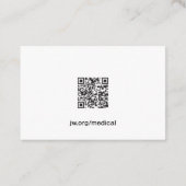 Euro, 3.346" x 2.165" Business Card 名刺 (裏面)