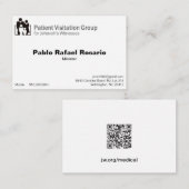 Euro, 3.346" x 2.165" Business Card 名刺 (正面/裏面)