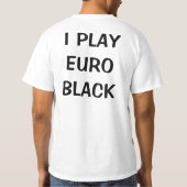 EURO~BLACK Tシャツ (裏面)
