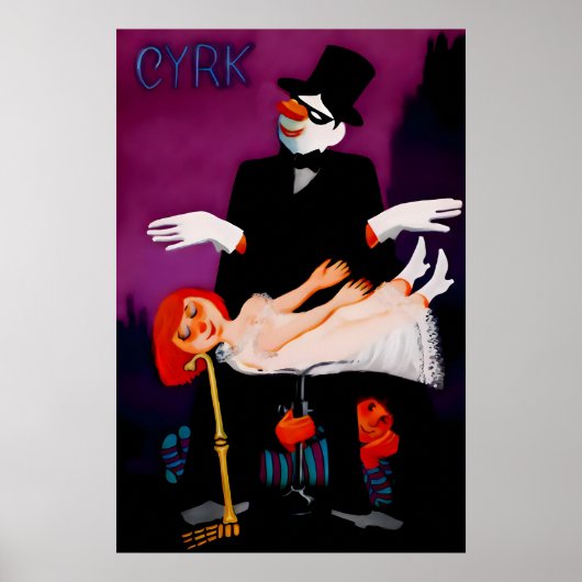 Euro Circ Magic act Promo Poster Print 1 ポスター (正面)