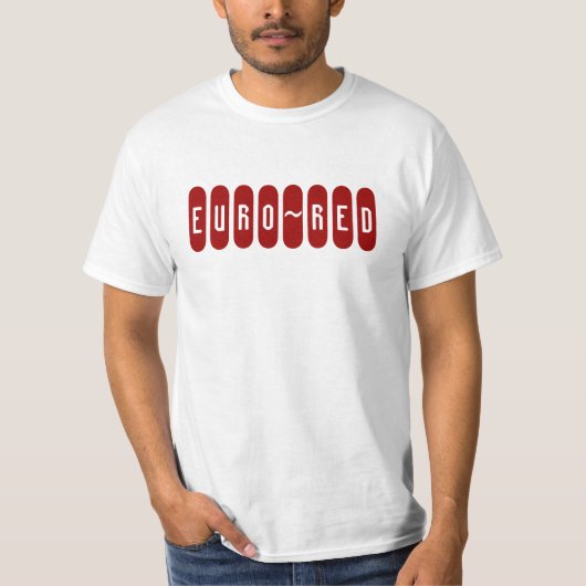 EURO~RED Tシャツ (正面)