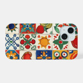 Euro summer inspired phone case iPhone 15ケース (裏面横)