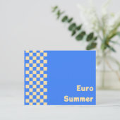 Euro Summer Postcard ポストカード (スタンド正面)