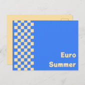 Euro Summer Postcard ポストカード (正面/裏面)