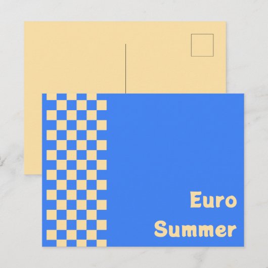Euro Summer Postcard ポストカード (正面/裏面)