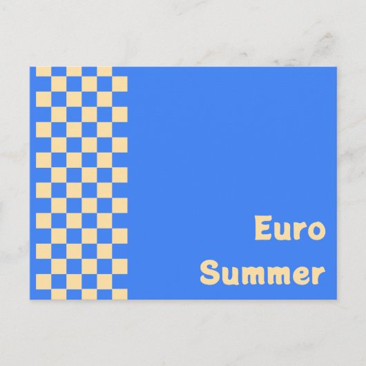 Euro Summer Postcard ポストカード (正面)