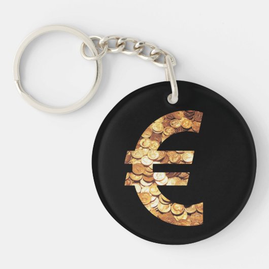 Euro-Symbol  キーホルダー (正面)
