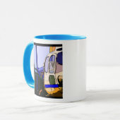 Eurocopter AS350星 マグカップ (正面左)