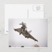 EUROFIGHTERの台風 ポストカード (正面/裏面)