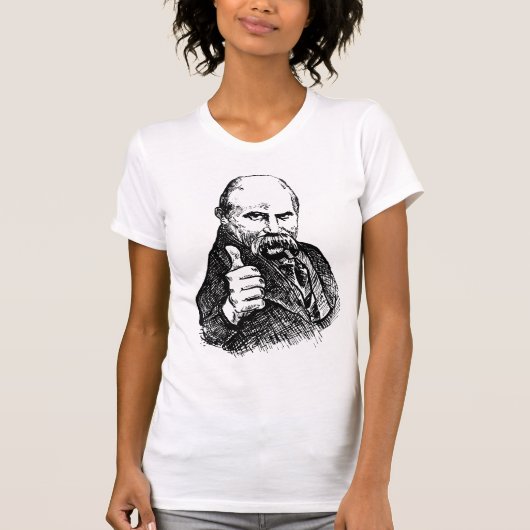 Euromaidan Taras Shevchenko (ウクライナ) Tシャツ (正面)