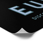 EUROPA氷下の生命を発見NASA宇宙旅行 ポスター (角)