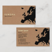 EUROPA – 厚紙 名刺 (正面/裏面)
