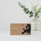 EUROPA – 厚紙 名刺 (スタンド正面)