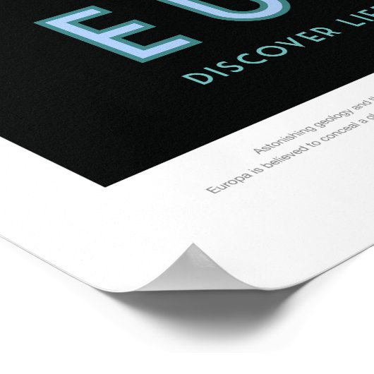 Europa、旅行ポスター ポスター (角)