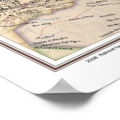 " Europa: 2008/heute - Detailerte Landkarte ポスター (角)