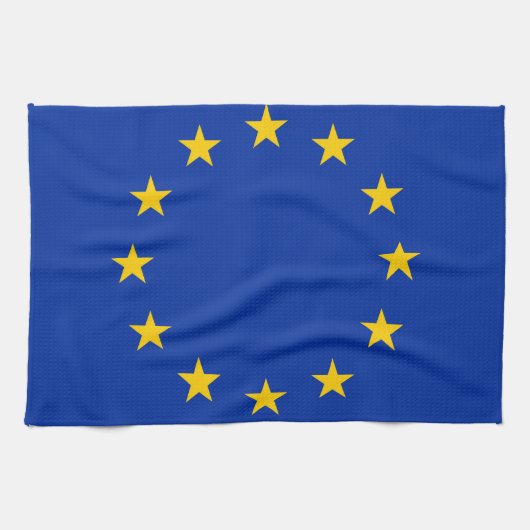 Europa Fahne キッチンタオル (横)