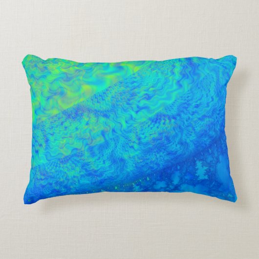 Europa JellyFish 3DフラクタルDECOR アクセントクッション (正面)
