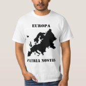 europa patria nostra tシャツ (正面)