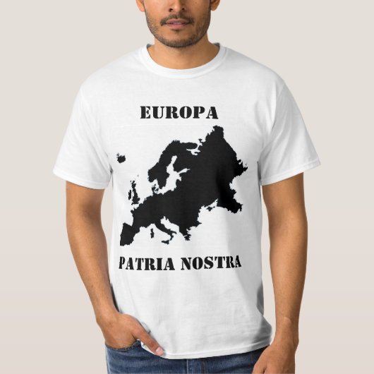 europa patria nostra tシャツ (正面)