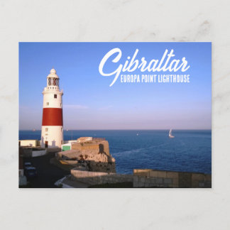 Europa Point Lighthouse in Gibraltar ポストカード