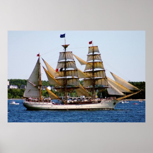 Europa Tall Ship Poster ポスター (正面)